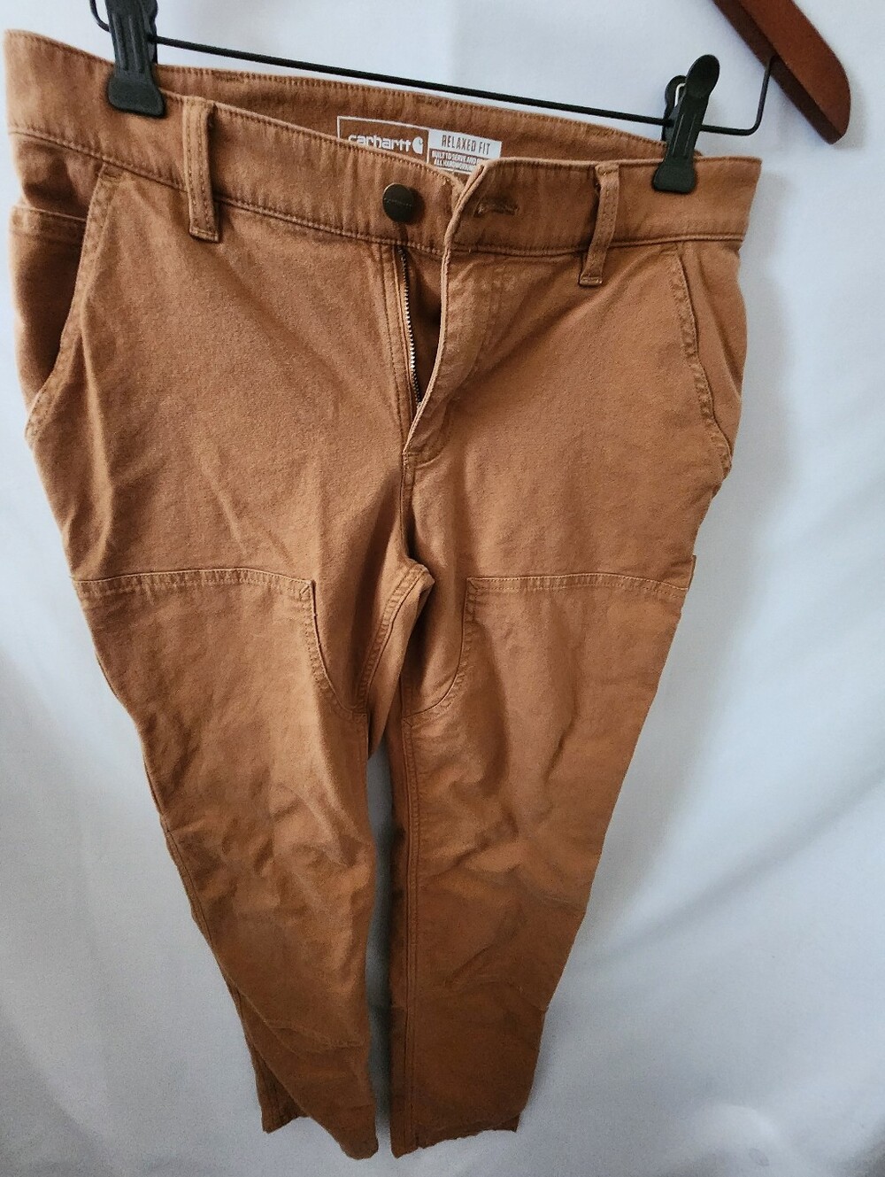 Carhartt Brown Carpenter Pants. Size 4